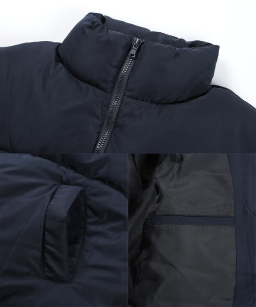 roshell（ロシェル）の「スタンドカラーショートペディン 中綿ダウンジャケット ブルゾン（ブルゾン・メンズ・グレイッシュベージュ/ブラック/ミックスグレー/ネイビー/その他・LARGE/MEDIUM/SMALL/X-LARGE）」の15枚目の写真