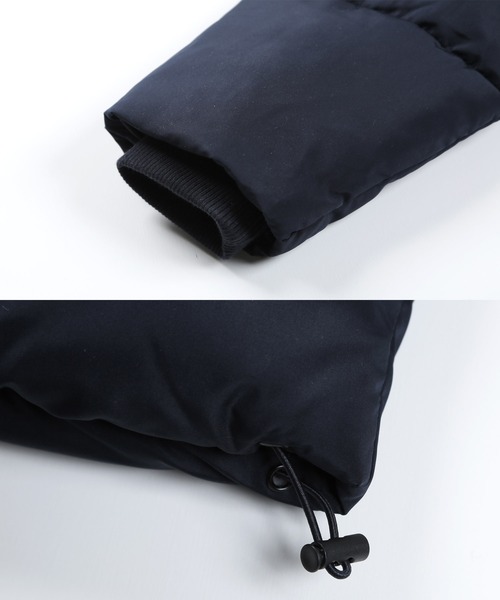 roshell（ロシェル）の「スタンドカラーショートペディン 中綿ダウンジャケット ブルゾン（ブルゾン・メンズ・グレイッシュベージュ/ブラック/ミックスグレー/ネイビー/その他・LARGE/MEDIUM/SMALL/X-LARGE）」の14枚目の写真