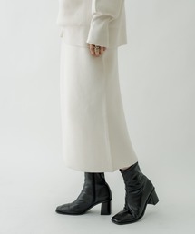 mystic | スウェットライクニットスカート(スカート)