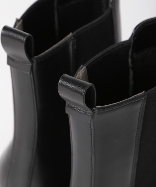 RAGEBLUE（レイジブルー）の「ボリュームソール/厚底サイドゴアブーツ/259353（ブーツ・メンズ・ブラック・MEDIUM/LARGE）」の4枚目の写真