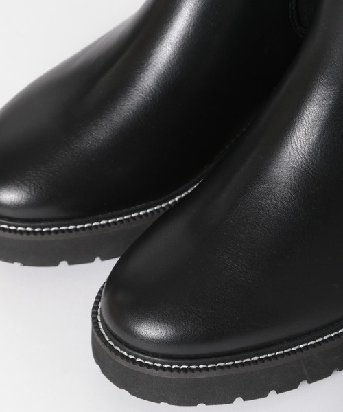 RAGEBLUE（レイジブルー）の「ボリュームソール/厚底サイドゴアブーツ/259353（ブーツ・メンズ・ブラック・MEDIUM/LARGE）」の2枚目の写真