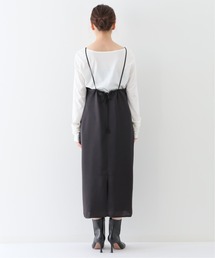 Spick & Span（スピックアンドスパン）の「サテンキャミワンピース 
