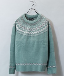 【超激レア 美品】KANATA×JACKROSE カウチンセーター イーグル L JACKROSE（ジャックローズ）の「JACKROSE×KANATA イーグルカウチン