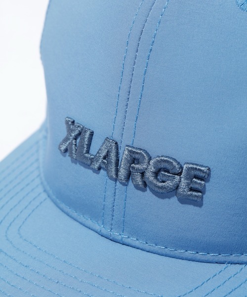 XLARGE（エクストララージ）の「STANDARD LOGO CAP（キャップ・メンズ・ライトブルー/ブラック/ライトグリーン・ONE SIZE）」の5枚目の写真