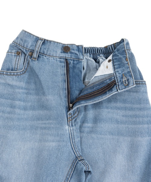 PUNYUS(プニュズ)の「ウォッシュドデニムパンツ(デニムパンツ・レディース・ライトブルー・1/2/4/3)」の9枚目の写真