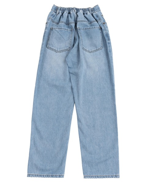 PUNYUS(プニュズ)の「ウォッシュドデニムパンツ(デニムパンツ・レディース・ライトブルー・1/2/4/3)」の10枚目の写真