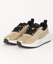 PUMA | PUMA プーマ X-RAY2 SQUARE METALLIC エックスレイ　ツウー　スクエア　メタリック　382218 02T.GOLD/BK/WH(スニーカー)