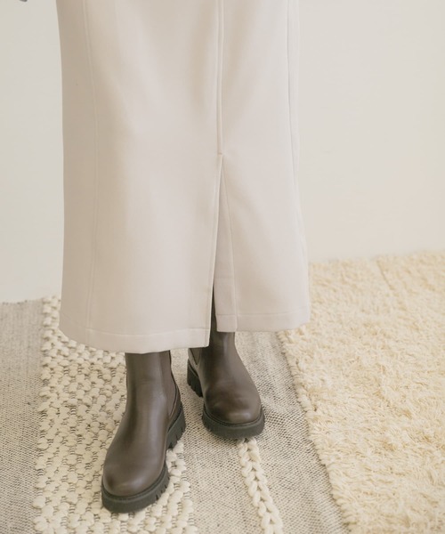 ITEMS URBANRESEARCH(アイテムズ アーバンリサーチ)の「ウールライクペンシルスカート(スカート・レディース・ブラック/カーキ/ベージュ系その他・FREE)」の10枚目の写真