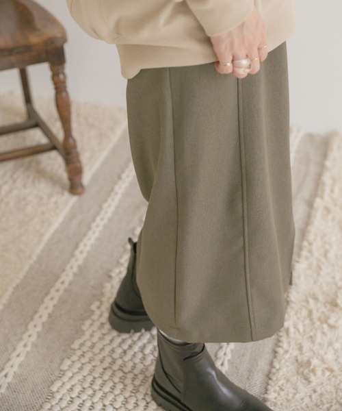 ITEMS URBANRESEARCH(アイテムズ アーバンリサーチ)の「ウールライクペンシルスカート(スカート・レディース・ブラック/カーキ/ベージュ系その他・FREE)」の19枚目の写真