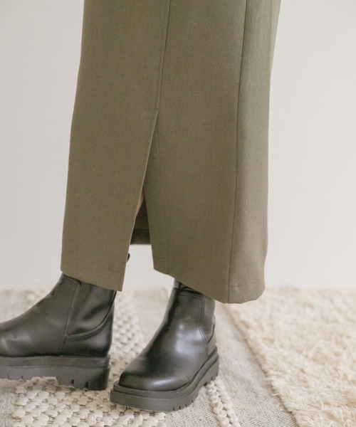 ITEMS URBANRESEARCH(アイテムズ アーバンリサーチ)の「ウールライクペンシルスカート(スカート・レディース・ブラック/カーキ/ベージュ系その他・FREE)」の20枚目の写真