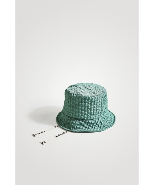 Desigual（デシグアル）の「リボン バケットハット（ハット・レディース・グリーン/ブラック・FREE）」の6枚目の写真