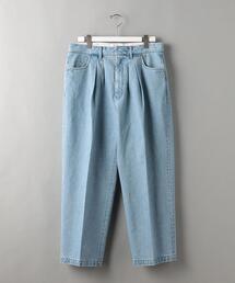 FARAH | ＜FARAH (ファーラー) ＞TWO-TUCK D/WIDE PT/デニムパンツ(デニムパンツ)