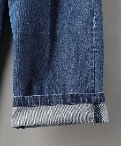 FARAH（ファーラー）の「＜FARAH (ファーラー) ＞TWO-TUCK D/WIDE PT/デニムパンツ（デニムパンツ・メンズ・ライトブルー/ネイビー/オフホワイト・32inch/30inch/34inch）」の4枚目の写真