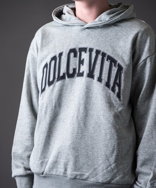 Buffalo Bobs(バッファローボブズ)の「AFA HOODIE-ROSE(AFA フーディー-ローズ)ルーズシルエット プルオーバー パーカー(パーカー・メンズ・グレー/ホワイト/ブラック・1-2/2-3)」の9枚目の写真