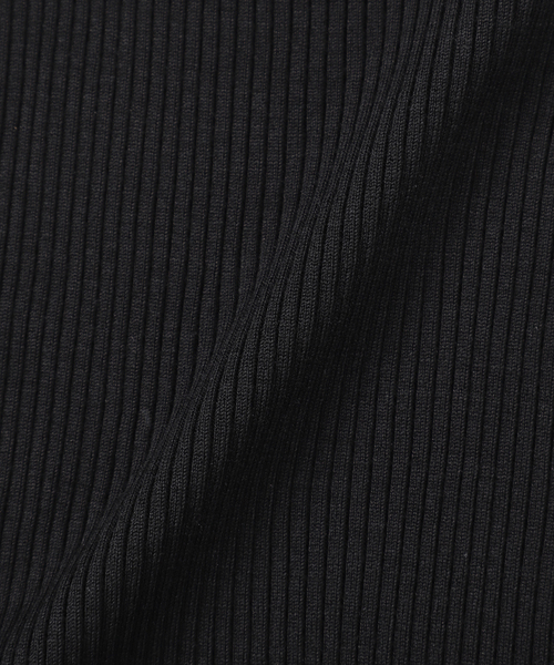 VERMEIL par iena（ヴェルメイユパーイエナ）の「【HAKUJI/ハクジ】Supima Silk mix ロングスリーブプルオーバー◆（Tシャツ/カットソー・レディース・ブラック/パープル・FREE）」の20枚目の写真