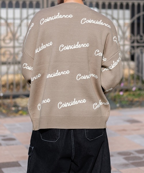 PairPair（ペアペア）の「英字ロゴニット(ユニセックス)（ニット/セーター・レディース・モカ/ブラック・FREE）」の13枚目の写真