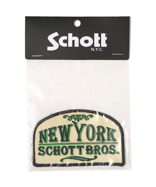 ショットSchott Bros. 中綿ジャケット レーシングジャケットワッペン ショットSchott Bros. 中綿ジャケット レーシングジャケットワッペン