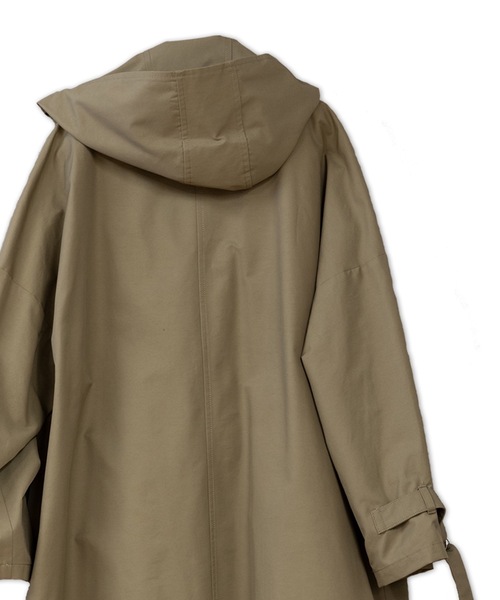 La SRIC（ラスリック）の「La SRIC / ライダースフードCT（その他アウター・レディース・ベージュ/カーキ・38）」の21枚目の写真