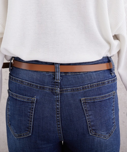 almo(アルモ)の「チェーンバックルベルト【YC】(ベルト・レディース・ブラック/ダークブラウン/ライトブラウン/キャメル・FREE)」の12枚目の写真