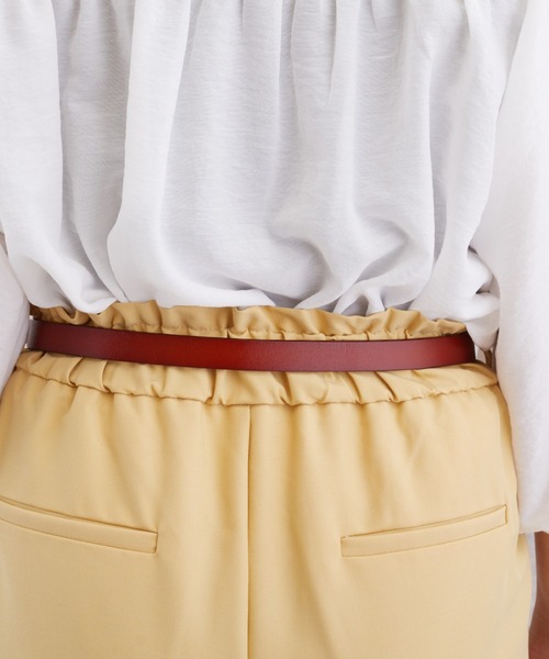 almo(アルモ)の「チェーンバックルベルト【YC】(ベルト・レディース・ブラック/ダークブラウン/ライトブラウン/キャメル・FREE)」の10枚目の写真