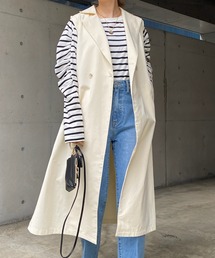 DouDou | 【WEB限定】トレンチジレ(その他アウター)