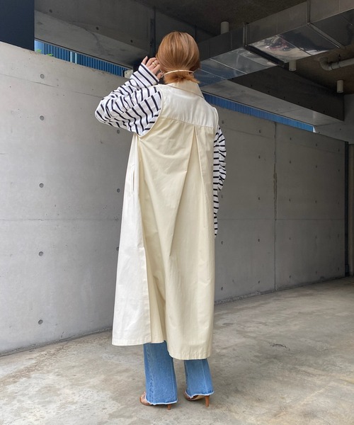 DouDou（ドゥドゥ）の「【WEB限定】トレンチジレ（その他アウター・レディース・ベージュ/アイボリー・FREE）」の15枚目の写真