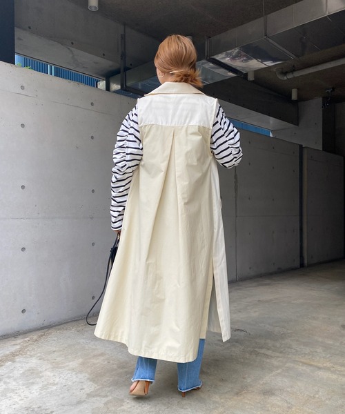 DouDou（ドゥドゥ）の「【WEB限定】トレンチジレ（その他アウター・レディース・ベージュ/アイボリー・FREE）」の16枚目の写真