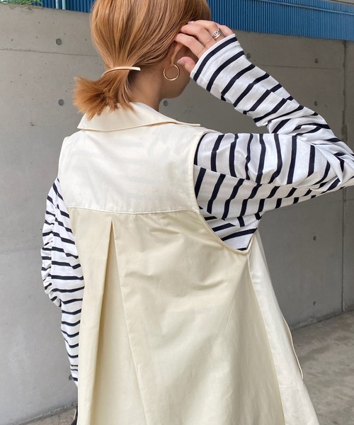 DouDou（ドゥドゥ）の「【WEB限定】トレンチジレ（その他アウター・レディース・ベージュ/アイボリー・FREE）」の20枚目の写真