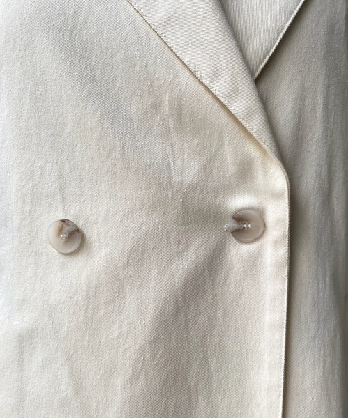 DouDou（ドゥドゥ）の「【WEB限定】トレンチジレ（その他アウター・レディース・ベージュ/アイボリー・FREE）」の5枚目の写真