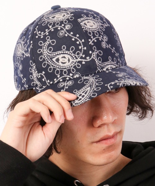 セール Sense Of Grace Dentelle Cap ペイズリー柄 ベースボールキャップ キャップ Sense Of Grace センスオブグレース のファッション通販 Zozotown