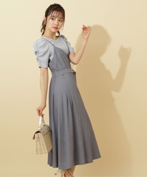 PROPORTION BODY DRESSING | シャンブレーキャミワンピース / 1212140402(ワンピース)