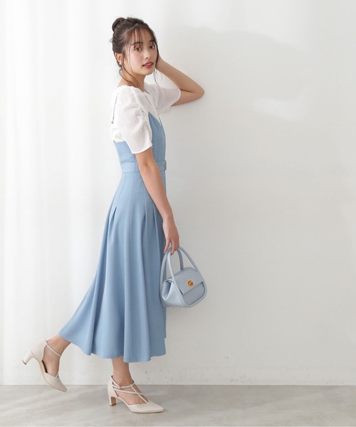 PROPORTION BODY DRESSING(プロポーションボディドレッシング)の「シャンブレーキャミワンピース / 1212140402(ワンピース・レディース・ネイビー/ブルー・MEDIUM/SMALL)」の5枚目の写真