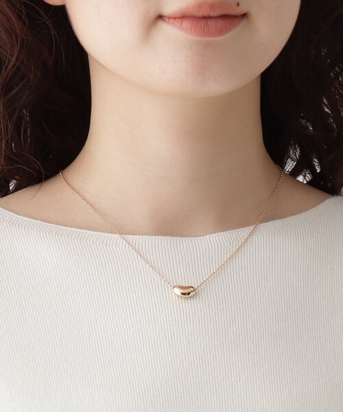 OPAQUE.CLIP（オペークドットクリップ）の「◆ビーンネックレス（ネックレス・レディース・シルバー/ゴールド・00）」の3枚目の写真