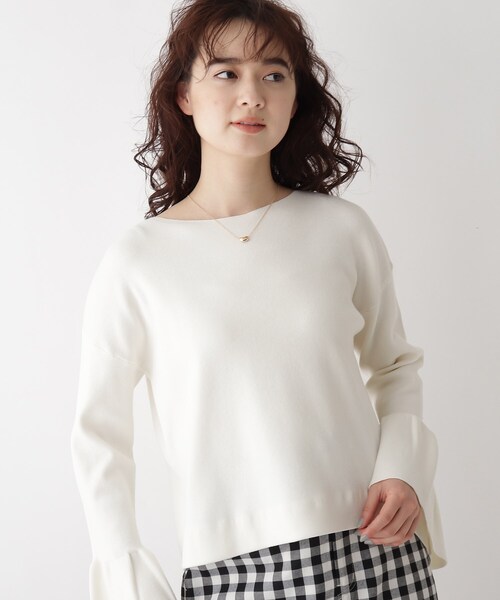 OPAQUE.CLIP（オペークドットクリップ）の「◆ビーンネックレス（ネックレス・レディース・シルバー/ゴールド・00）」の4枚目の写真