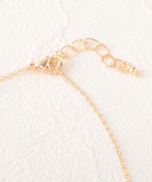 OPAQUE.CLIP（オペークドットクリップ）の「◆ビーンネックレス（ネックレス・レディース・シルバー/ゴールド・00）」の7枚目の写真