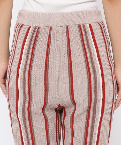 LEPSIM（レプシィム）の「12ゲージマルチストライプパンツ　270739（その他パンツ・レディース・ブラウン/グレイッシュベージュ・FREE）」の15枚目の写真