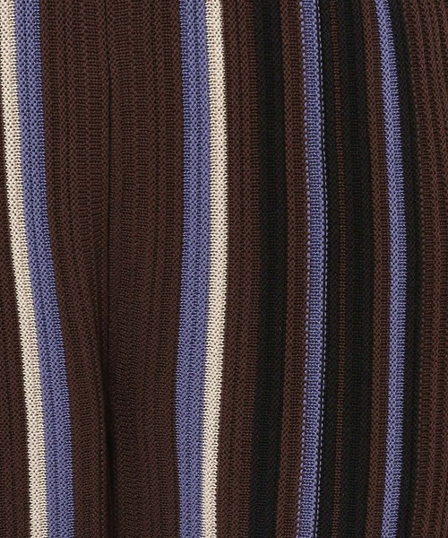 LEPSIM（レプシィム）の「12ゲージマルチストライプパンツ　270739（その他パンツ・レディース・ブラウン/グレイッシュベージュ・FREE）」の18枚目の写真