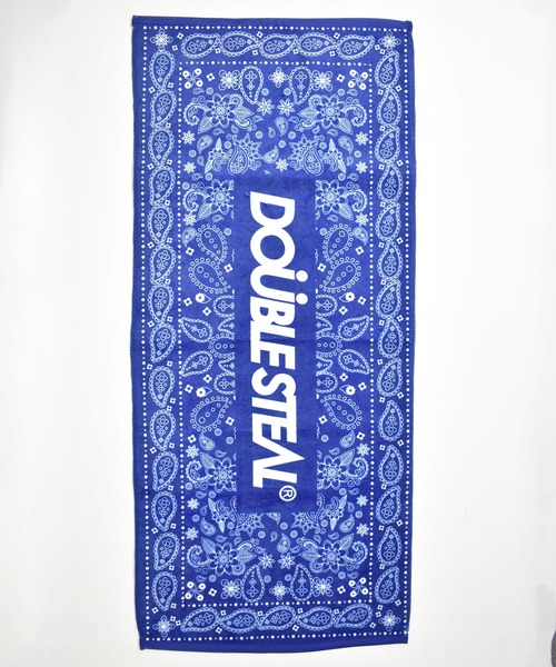 DOUBLE STEAL(ダブルスティール)の「BIG Paisley Towel(ハンカチ/ハンドタオル・メンズ・ネイビー・FREE)」の2枚目の写真