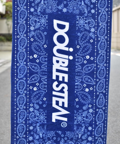 DOUBLE STEAL(ダブルスティール)の「BIG Paisley Towel(ハンカチ/ハンドタオル・メンズ・ネイビー・FREE)」の7枚目の写真