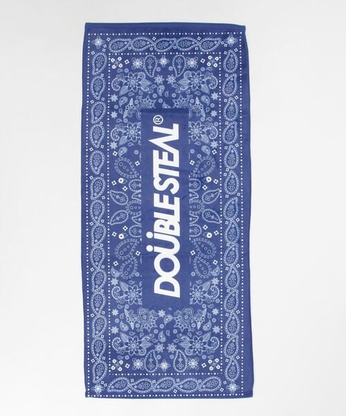 DOUBLE STEAL(ダブルスティール)の「BIG Paisley Towel(ハンカチ/ハンドタオル・メンズ・ネイビー・FREE)」の8枚目の写真