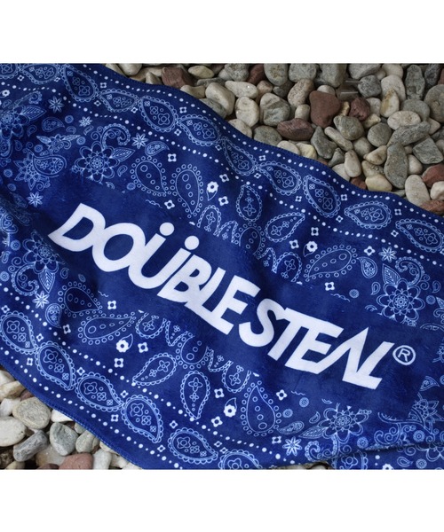 DOUBLE STEAL(ダブルスティール)の「BIG Paisley Towel(ハンカチ/ハンドタオル・メンズ・ネイビー・FREE)」の9枚目の写真