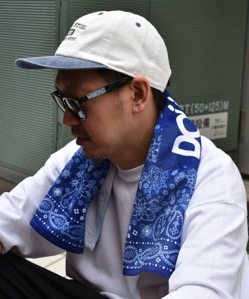 DOUBLE STEAL(ダブルスティール)の「BIG Paisley Towel(ハンカチ/ハンドタオル・メンズ・ネイビー・FREE)」の10枚目の写真