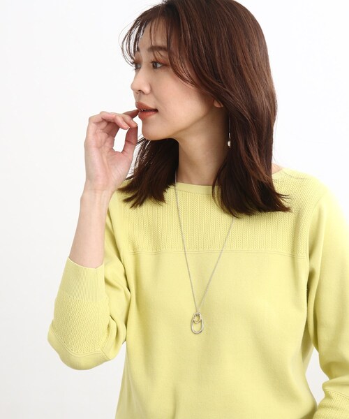 Reflect(リフレクト)の「◆コンビリングネックレス(ネックレス・レディース・シルバー/ゴールド・00)」の7枚目の写真