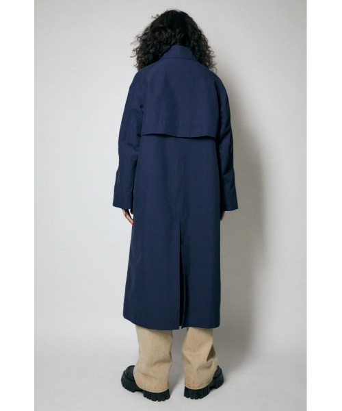 MOUSSY（マウジー）の「OVERSIZED RAGLAN コート（その他アウター・レディース・ダークネイビー/ライトカーキ/アイボリー・FREE）」の10枚目の写真