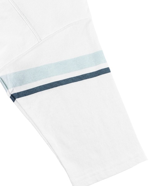 ALEXIA STAM（アリシアスタン）の「Color Line Football Tee/カラーラインフットボールティー（Tシャツ/カットソー・レディース・ネイビー/ブラウン・FREE）」の16枚目の写真