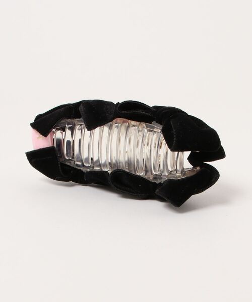 lilLilly（リルリリー）の「ダブルリボンヘアクリップ（バレッタ/ヘアクリップ・レディース・ホワイト/ブラック/ミント/パープル・FREE）」の21枚目の写真