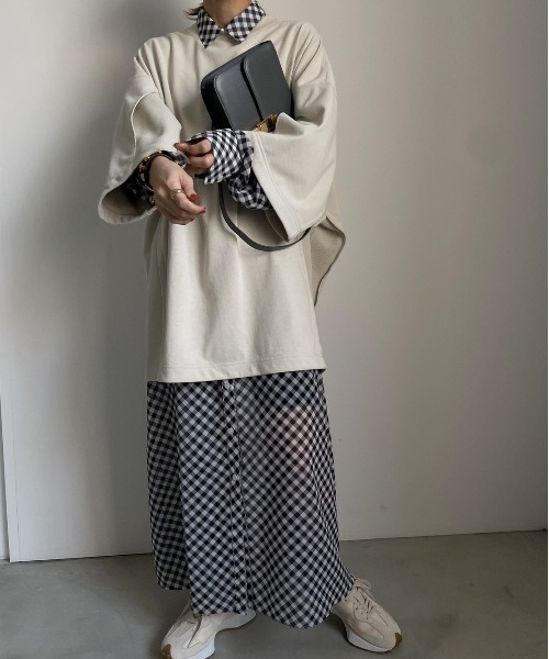 AMERI ワンピースgyd-26 Ameri（アメリ）の「GINGHAM CHECK SHIRT DRESS（ワンピース