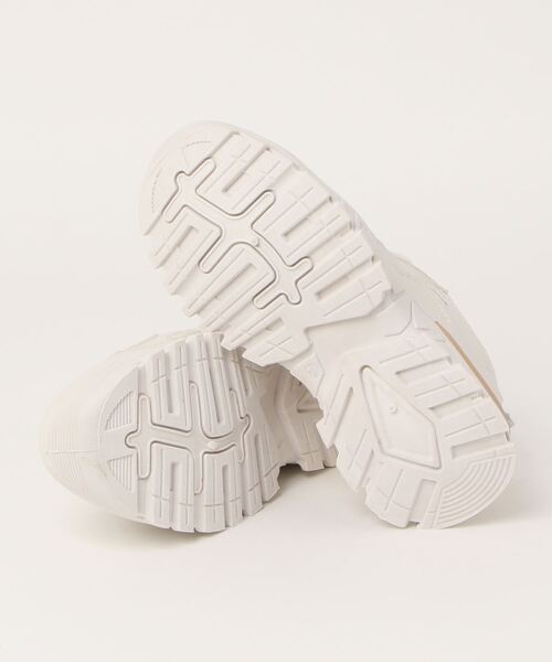 Lace Ladies（レースレディース）の「厚底 ダッドスニーカー（スニーカー・レディース・グリーン/アイボリー・22.5/23.5/23/25/24/24.5）」の4枚目の写真