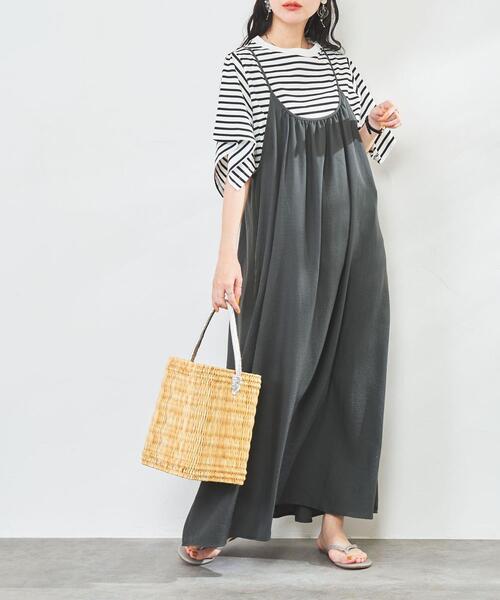 セール ヴィンテージ加工ツイルキャミワンピース ワンピース Coen コーエン のファッション通販 Zozotown