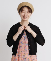 aimer le mieux | ●aimer レーヨン/ナイロン ショート丈カーディガン(カーディガン/ボレロ)